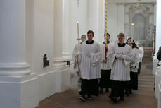 Aussendung der Sternsinger im Hohen Dom zu Fulda (Foto: Karl-Franz Thiede)